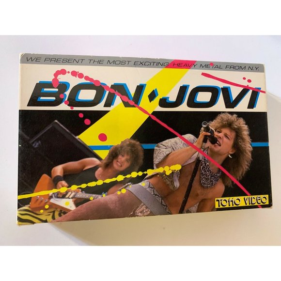 Vintage Bon Jovi BETA‎ Tape-Not VHS Rare - Picture 2 of 5